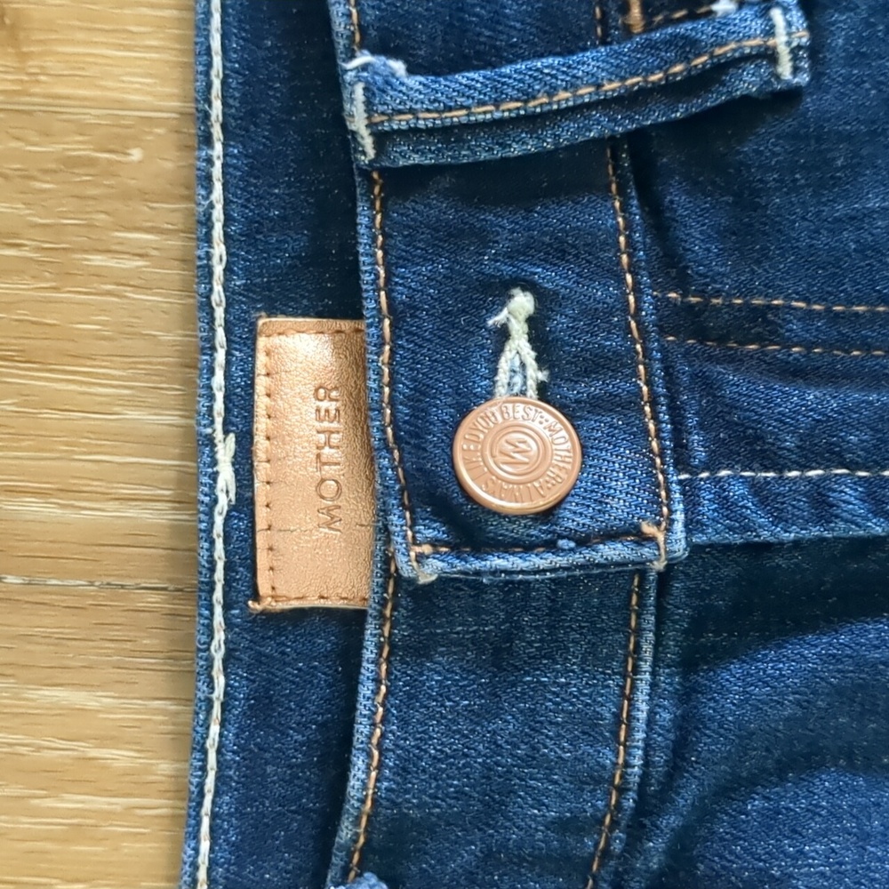 MOTHER The Tripper Ankle Flare Jeans in Ripe For The Squeeze Size 26 - Picture 3 of 12
